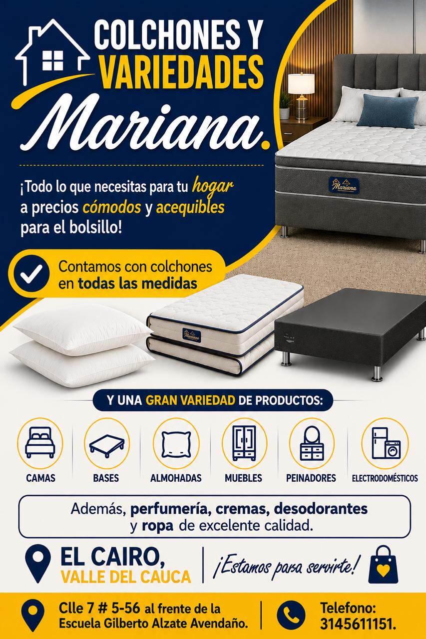 Foto 1 de Colchones y variedades Mariana Ocampo